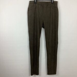 Sanctuary x Anthropologie Faux Suede Leggings Size Large